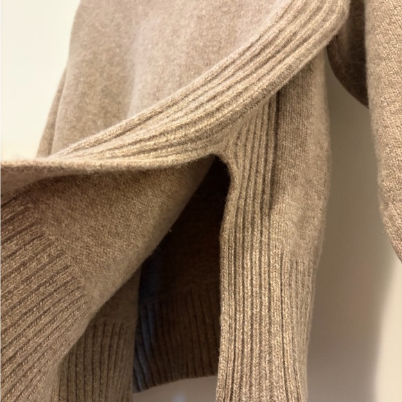 POLO RALPH LAUREN RELAXED TURTLE NECK SWEATER BEIGE WOMENS SMALL WOOL CASHMERE - Picture 10 of 11